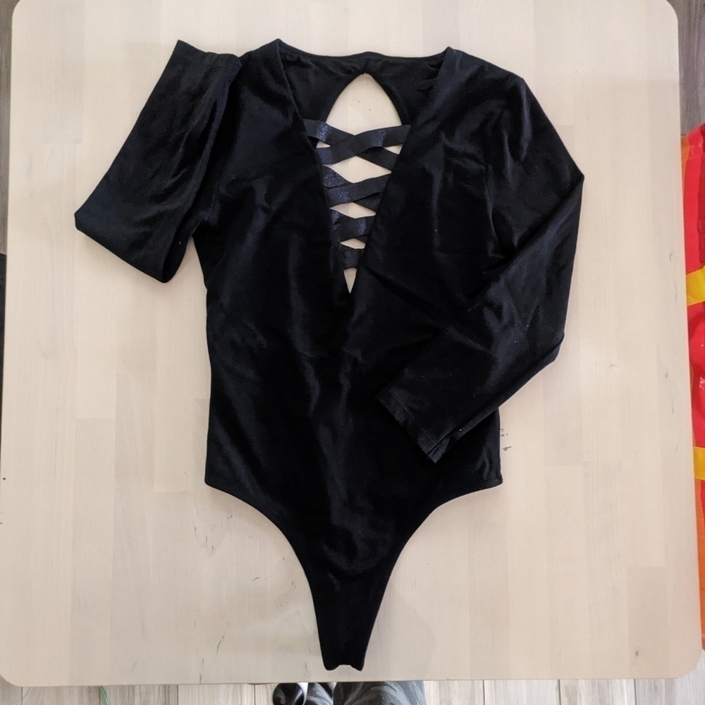 🧡 Victoria's Secret Sport Bodysuit Onesie Soft